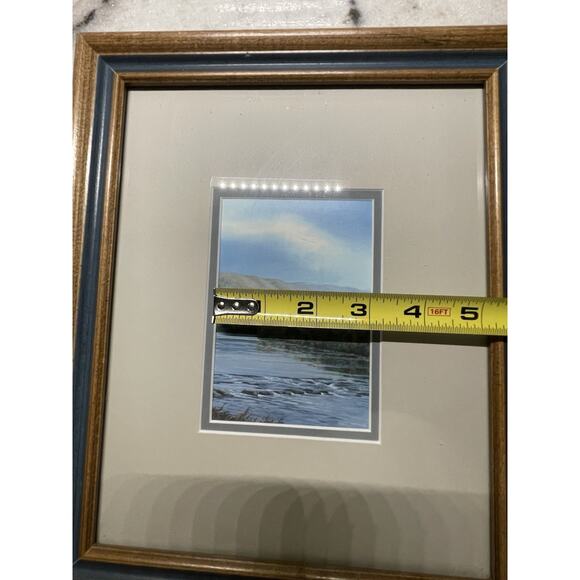 Robert E. Tuckwiller Limited Edition Signed Print River Framed And Matted - Picture 7 of 8